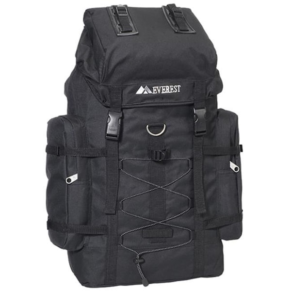Everest Trading Everest 8045D-BK 24 in. 600 Denier Polyester Hiking Backpack 8045D-BK - main